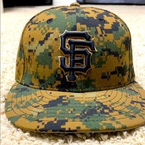 SF Giants fitted hat 7 1/4